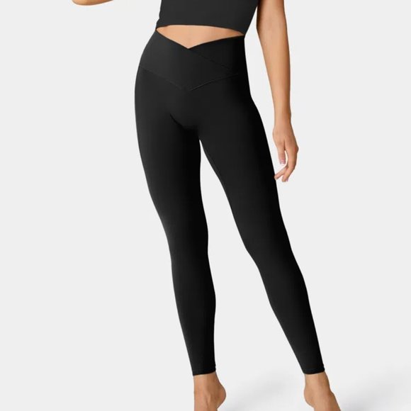 HALARA Pants - HALARA Everyday Cloudful™ Fabric 3.0 Crossover Pocket Plain Leggings